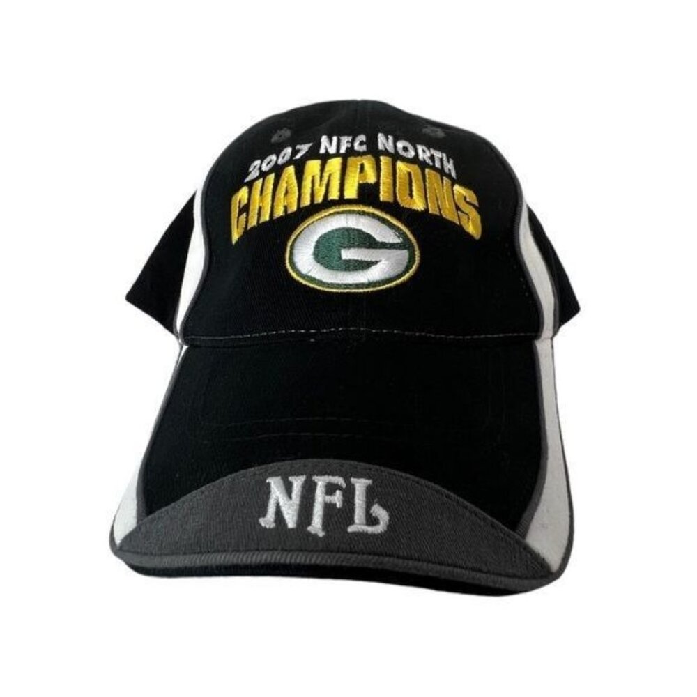 2007 NFC North Champions Greenbay Packers green hat cap